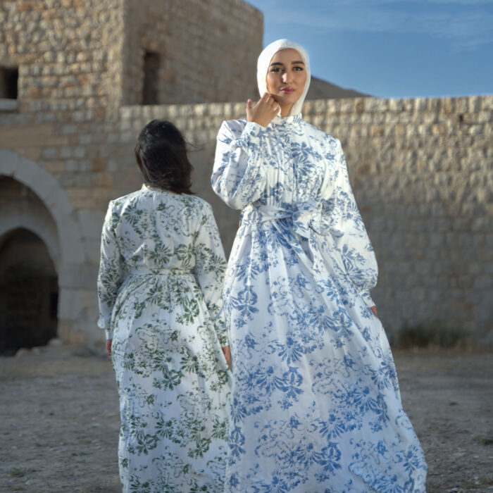 Royal nature dress