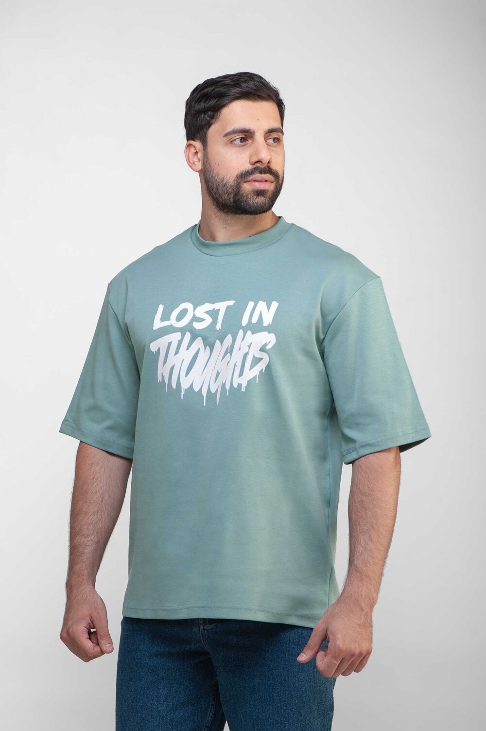 LOST IN - كنزة أوفر سايز