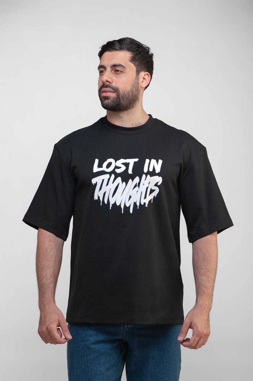 LOST IN - كنزة أوفر سايز - Image 5