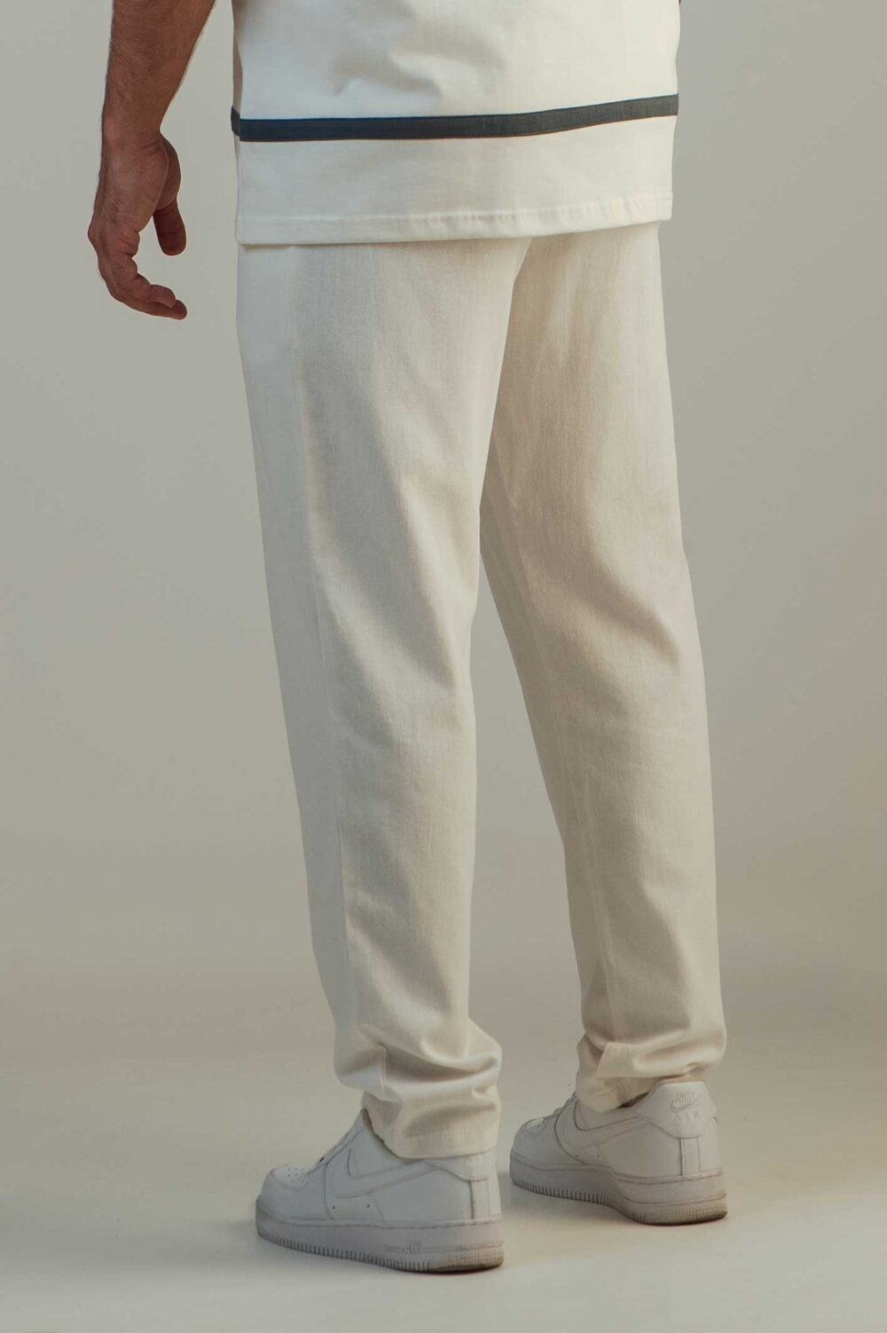 Linen pants with elastic waist - Image 8