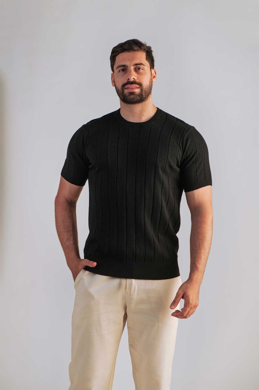 كنزة تريكو مسحبة - Image 8