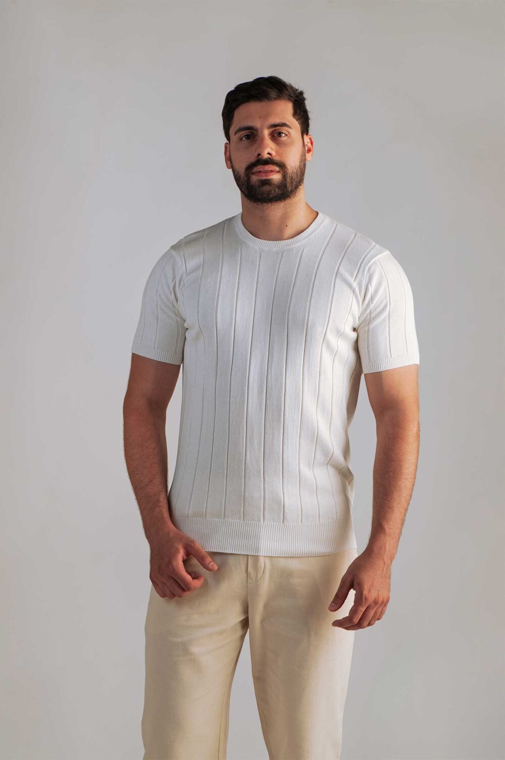 كنزة تريكو مسحبة - Image 6