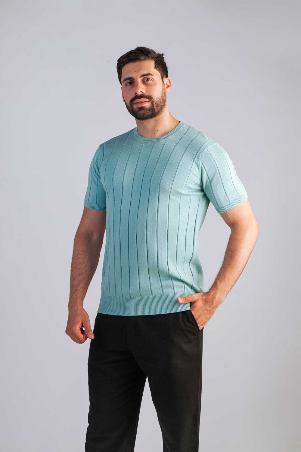 كنزة تريكو مسحبة - Image 4