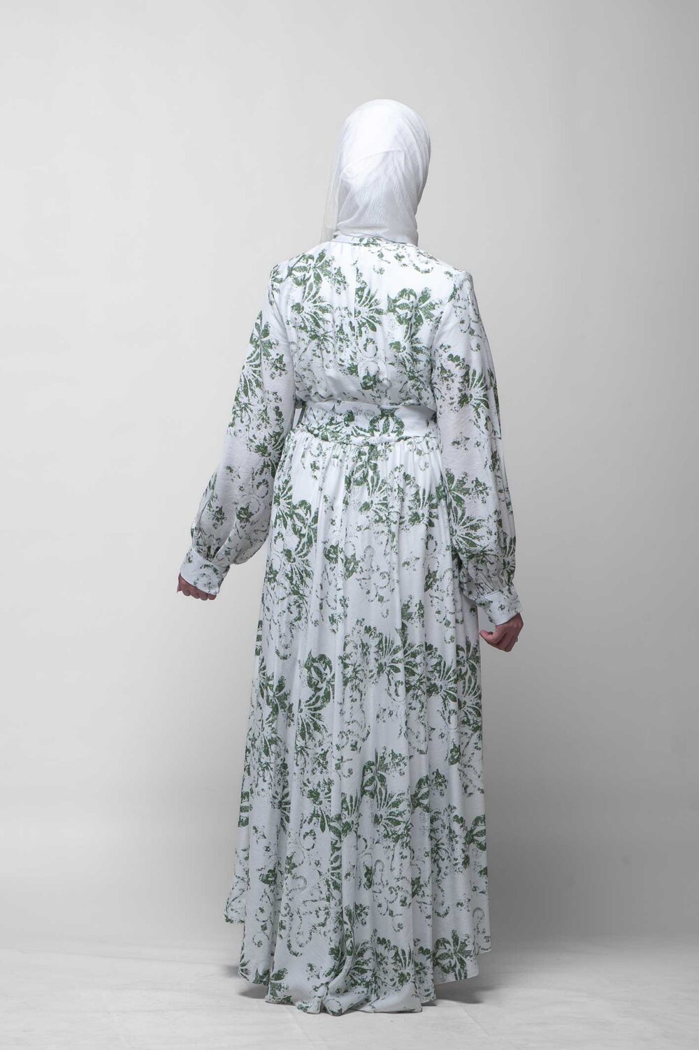 فستان لينن مطبع - Image 2
