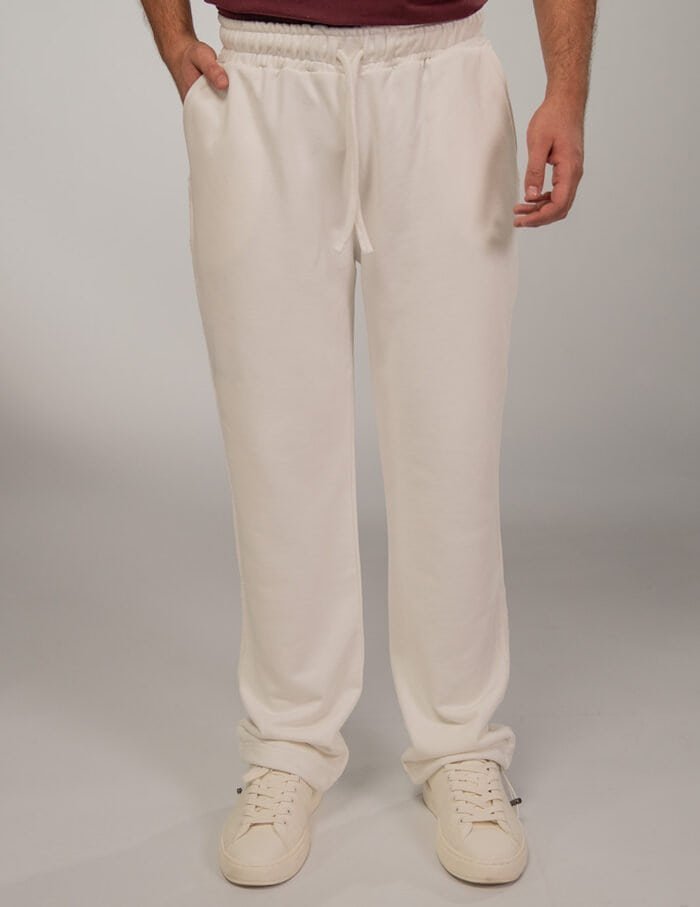 بنطال دياجونال قطن-Trace Regular Fit Diagonal Pants